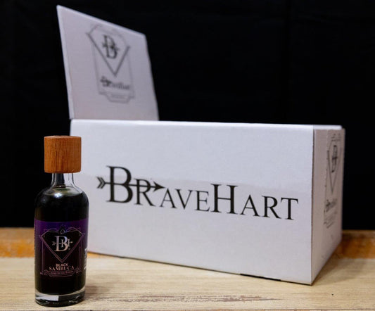 BraveHart Premium Sambuca 50ml X 24 Box