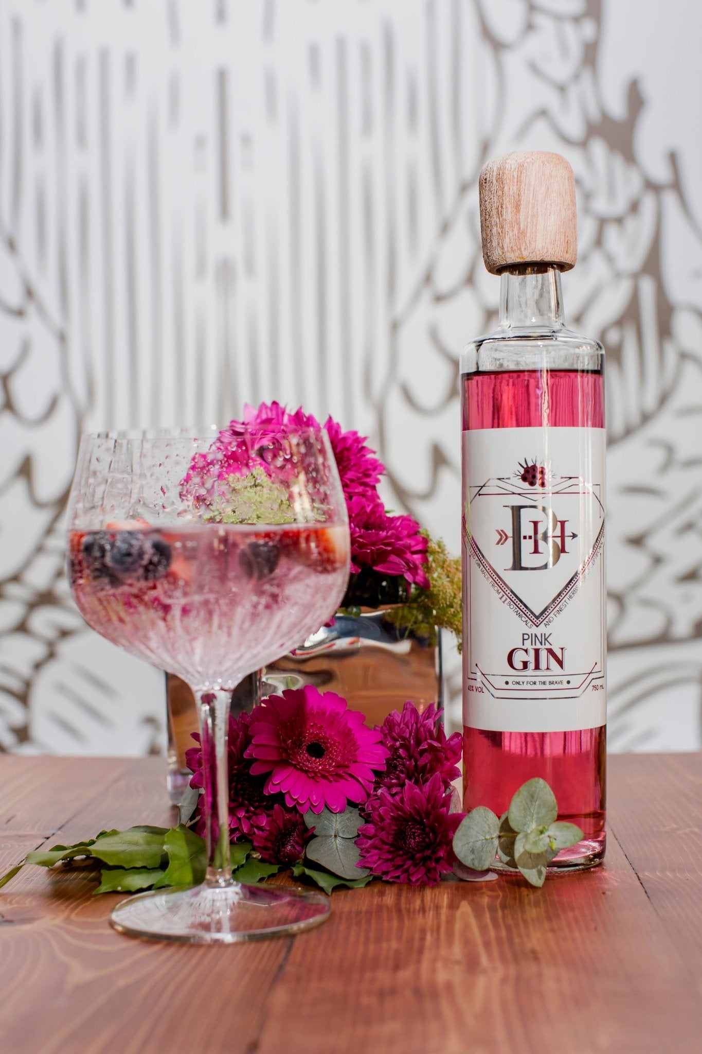 BraveHart Pink Gin 750ml