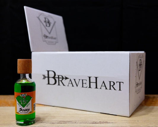 BraveHart Premium Apple Sour 50ml X 24 Box