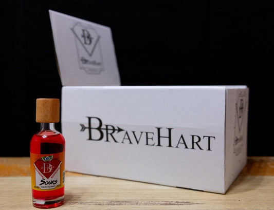 BraveHart Premium RaspBerry Sour 50ml X 24 Box