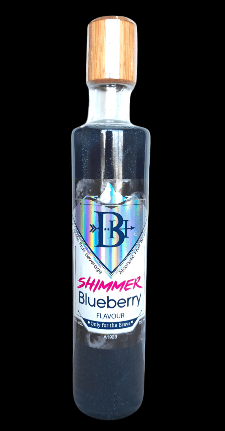 BraveHart Shimmer BlueBerry Vodka Fruit Liqueur 750ml