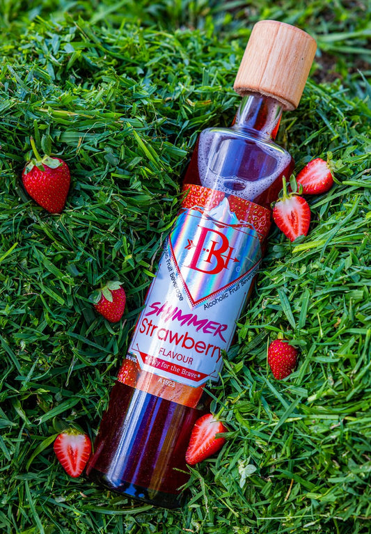 BraveHart Shimmer StrawBerry Vodka Fruit Liqueur 750ml